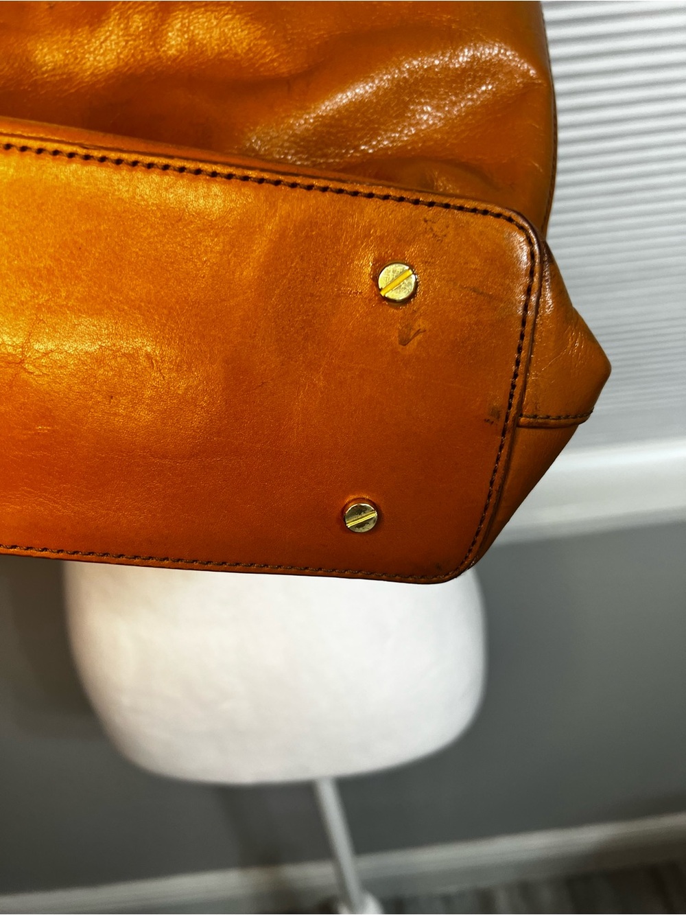 Tory Burch Leather Top Handle Bag Burch
Bombe Leather Tote brown - Picture 10 of 16